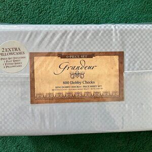 800 Thread Count KING sheet set NEW 800 TC blue so soft